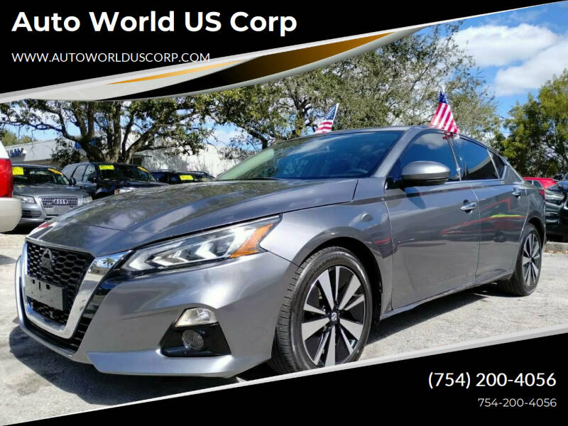 2019 Nissan Altima for sale at Auto World US Corp in Plantation FL