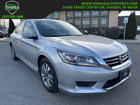 2014 Honda Accord for sale at Omega Autosports of Fishers in Fishers IN