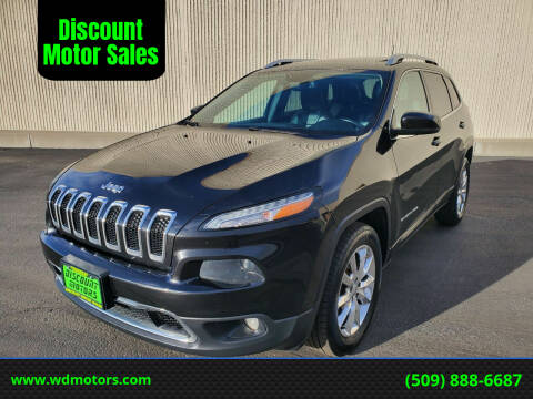 2016 Jeep Cherokee for sale at Discount Motor Sales in Wenatchee WA