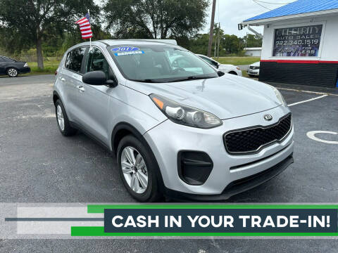 2017 Kia Sportage for sale at Celebrity Auto Sales in Fort Pierce FL