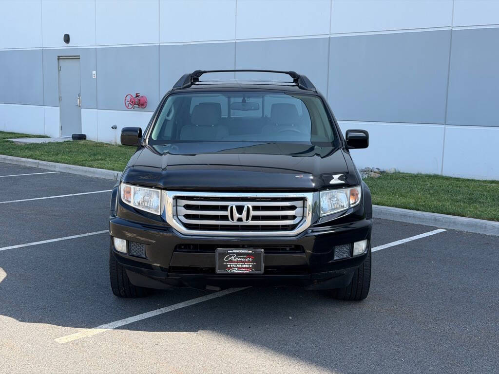 Black 2013 Honda Ridgeline RTS 4x4 RTS 4dr Crew Cab 2