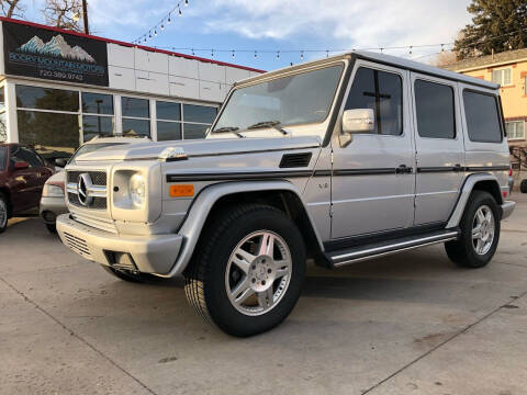 2003 Mercedes-Benz G-Class for sale at Rocky Mountain Motors LTD in Englewood CO