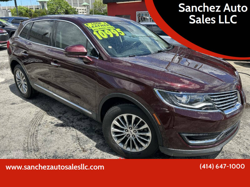 2018 Lincoln MKX Select