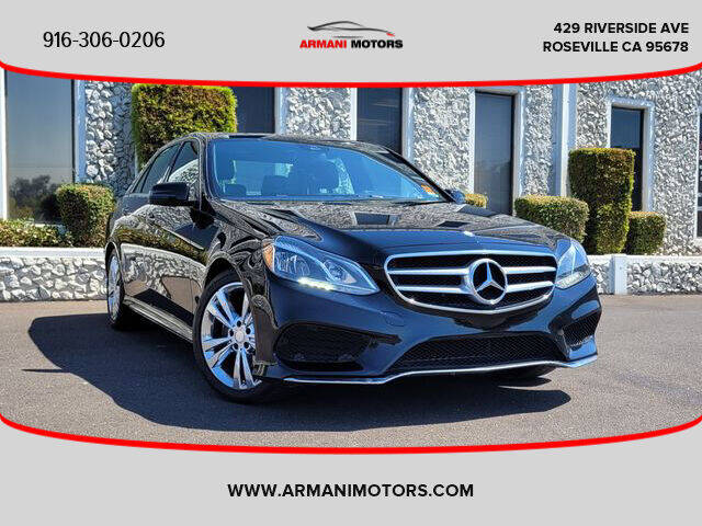 2014 Mercedes-Benz E-Class for sale at Armani Motors in Roseville CA