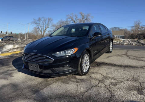 2017 Ford Fusion Hybrid for sale at InstaCar LLC in Independence MO