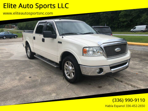 2007 Ford F-150 for sale at Elite Auto Sports LLC in Wilkesboro NC
