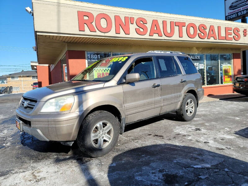 2004 Honda Pilot for sale at RON'S AUTO SALES INC in Cicero IL