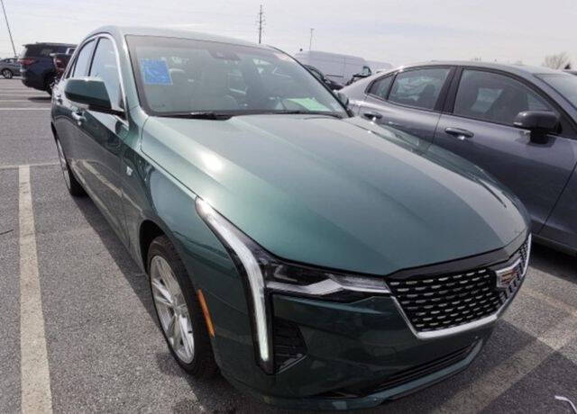 Used 2025 Cadillac CT4 Luxury with VIN 1G6DK5RK2S0107991 for sale in Bloomington, IL
