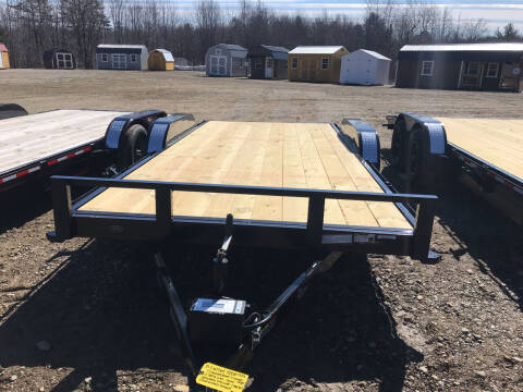 2021 zRettig 18ft flatbed 7000LBS for sale at Greg's Auto Sales in Searsport ME