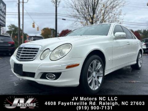 2009 Mercedes-Benz E-Class for sale at JV Motors NC LLC in Raleigh NC