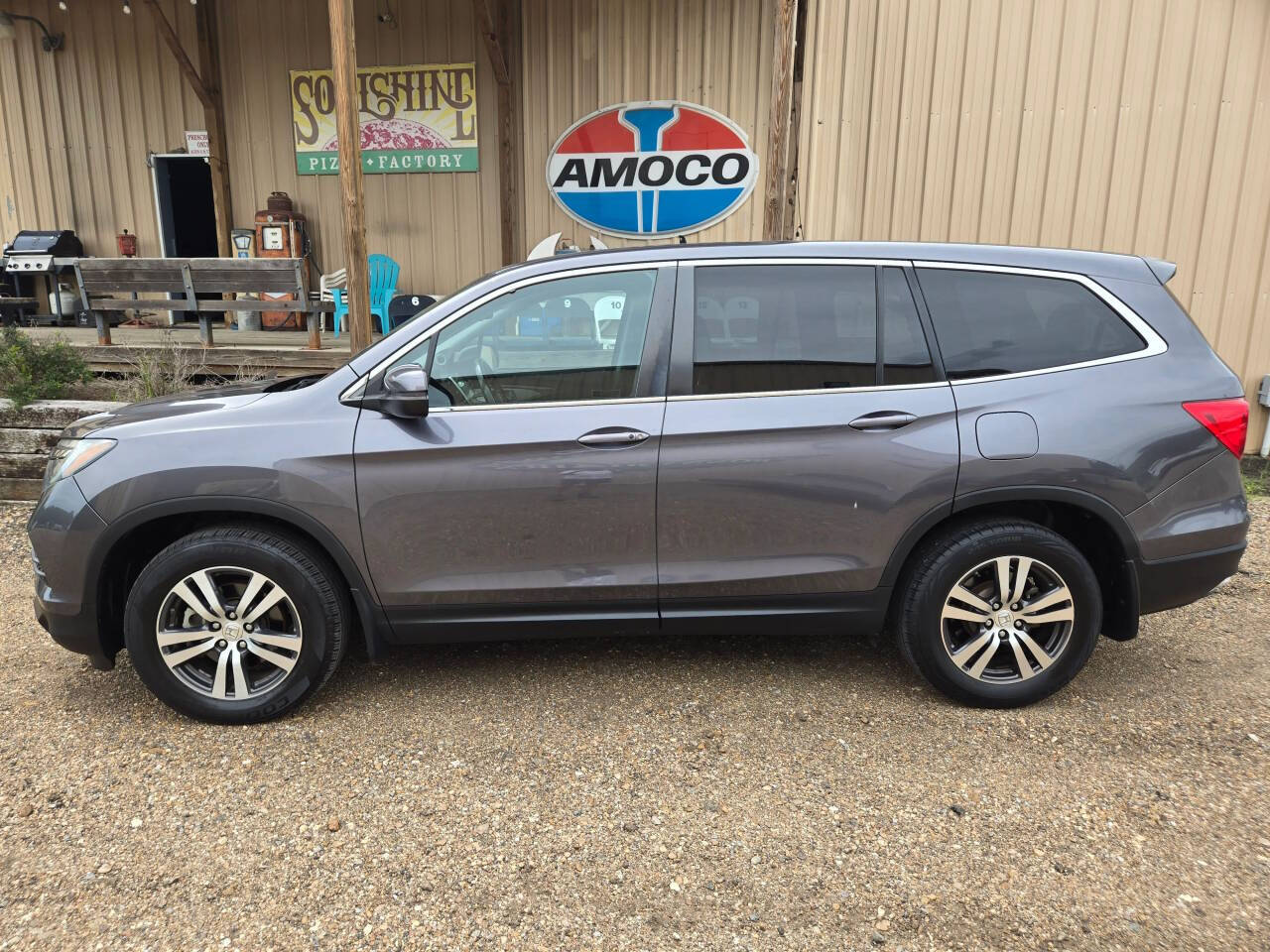 Dk. Gray 2017 Honda Pilot EX-L EX-L 4dr SUV 33