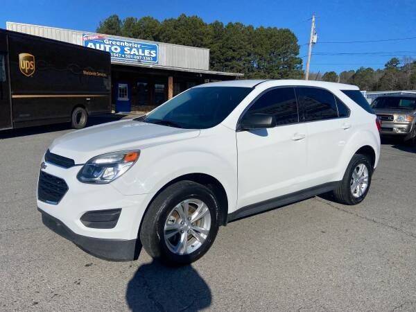 2016 Chevrolet Equinox for sale at Greenbrier Auto Sales in Greenbrier AR