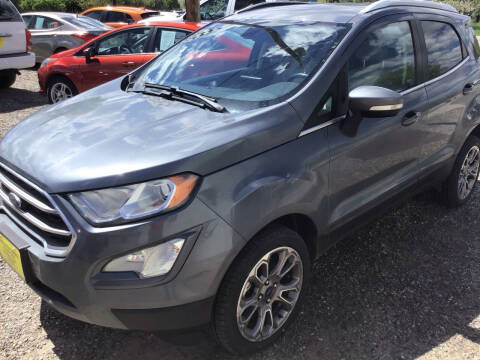 2018 Ford EcoSport for sale at Salmon Motor Carriage in Salmon ID