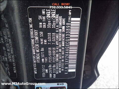 2012 Hyundai Santa Fe Limited