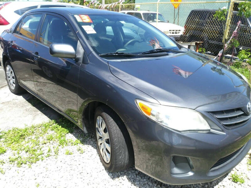 2013 Toyota Corolla for sale at Dulux Auto Sales Inc & Car Rental in Hollywood FL
