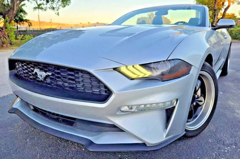 2018 Ford Mustang for sale at Vice City Deals in Miami Beach FL