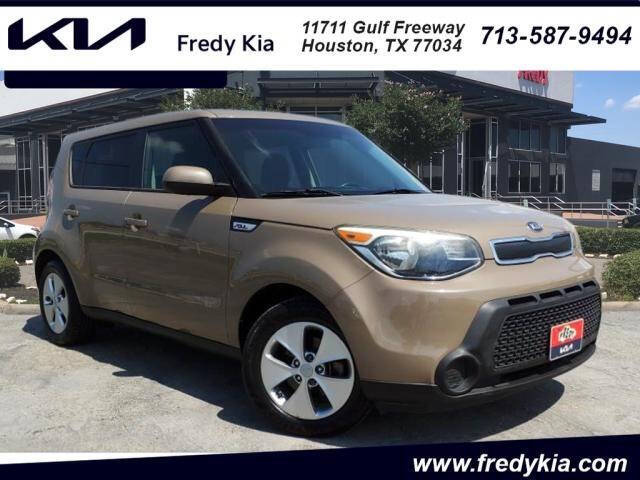 2015 Kia Soul for sale at FREDY CARS FOR LESS in Houston TX