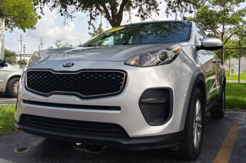 2017 Kia Sportage for sale at BETHEL AUTO DEALER, INC in Miami FL