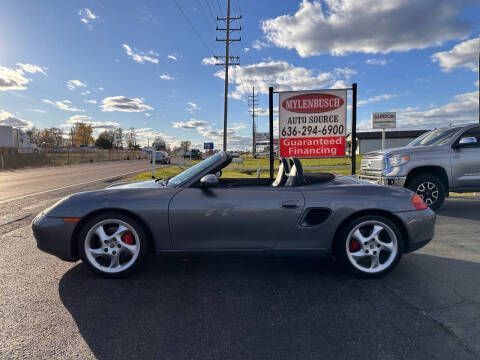 2001 Porsche Boxster for sale at MYLENBUSCH AUTO SOURCE in O'Fallon MO