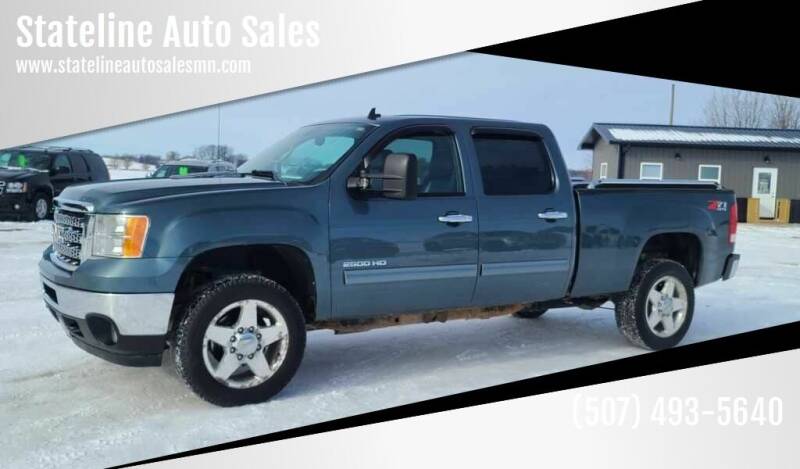 2012 GMC Sierra 2500HD for sale at Stateline Auto Sales in Mabel MN