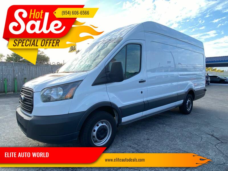 2016 Ford Transit Cargo for sale at ELITE AUTO WORLD in Fort Lauderdale FL