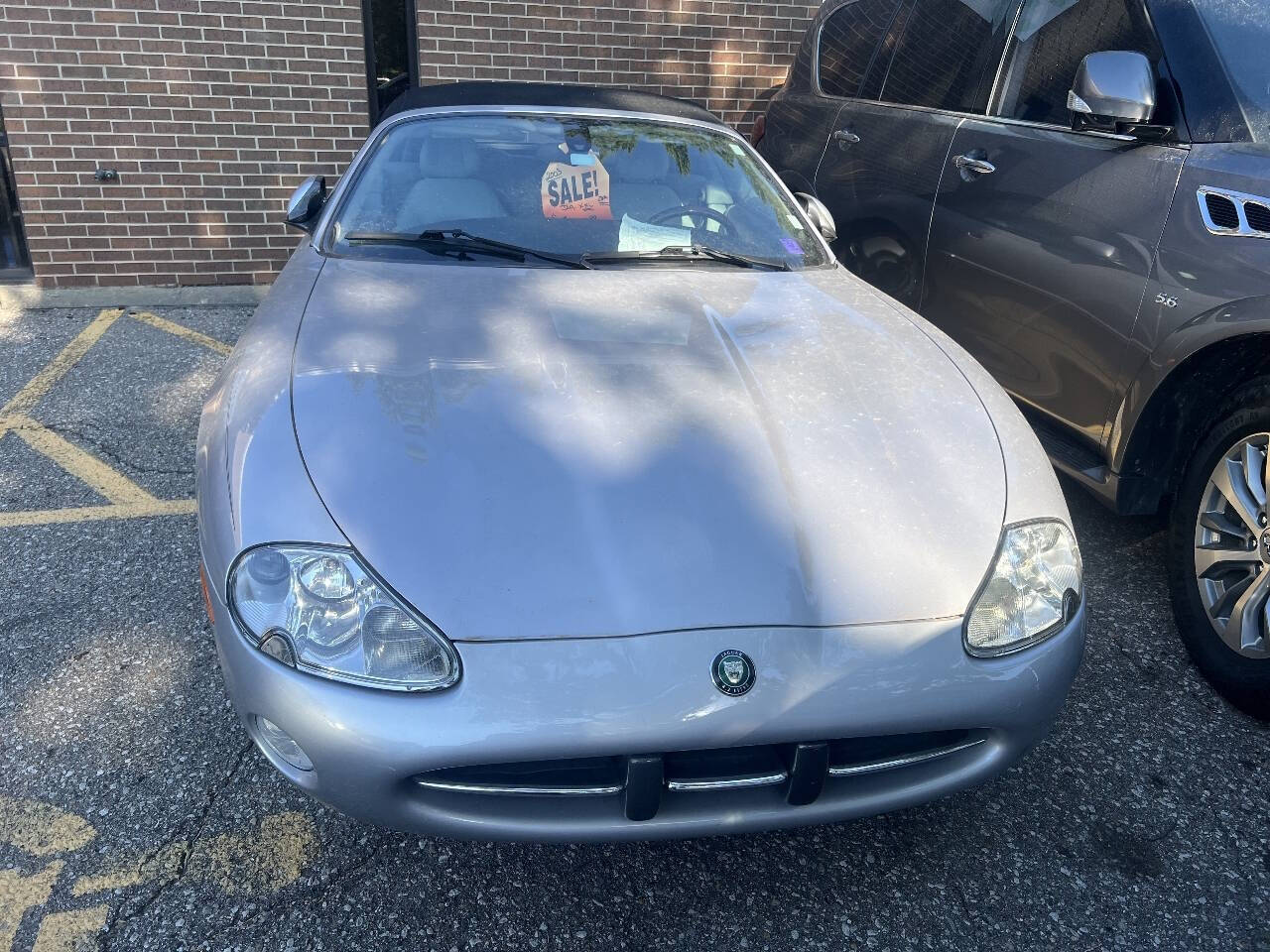 Silver 2003 Jaguar XK-Series XK8 Convertible XK8 2dr Convertible 2