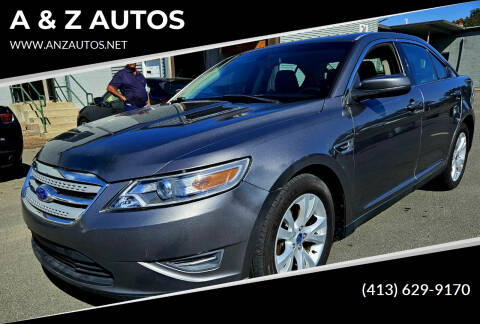 2012 Ford Taurus for sale at A & Z AUTOS in Westfield MA