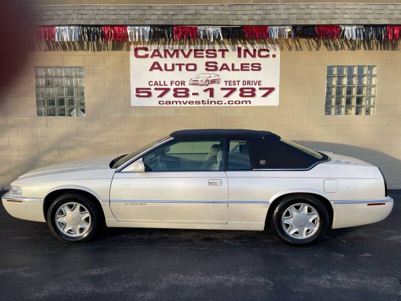 1999 Cadillac Eldorado for sale at Camvest Inc. Auto Sales in Depew NY