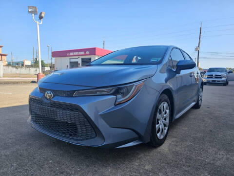 2021 Toyota Corolla for sale at HOUSTON SKY AUTO SALES in Houston TX