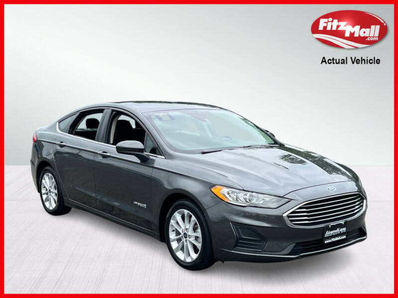 2019 Ford Fusion Hybrid for sale at Fitzgerald Cadillac & Chevrolet in Frederick MD