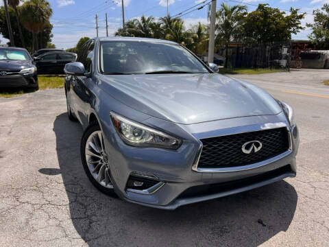 2020 Infiniti Q50 for sale at Vice City Deals in Doral FL