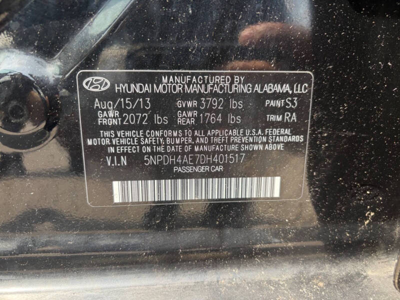 2013 Hyundai Elantra GLS