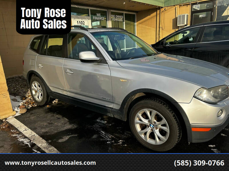 2010 BMW X3 for sale at Tony Rose Auto Sales in Rochester NY