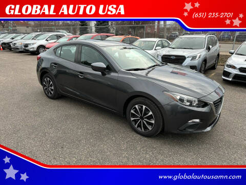 2014 Mazda MAZDA3 for sale at GLOBAL AUTO USA in Saint Paul MN