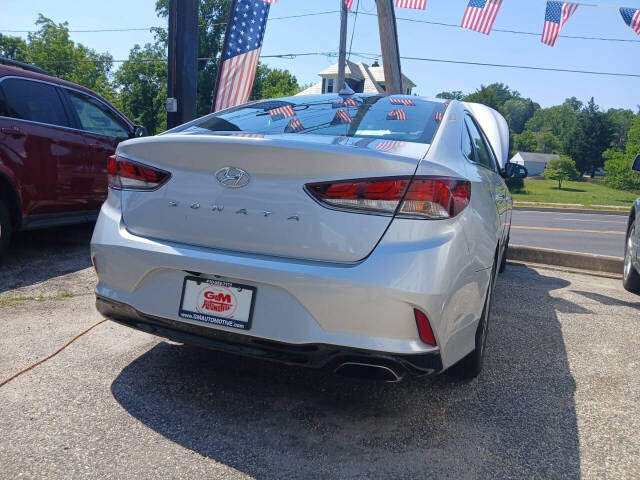 2018 Hyundai SONATA for sale at G & M Auto Sales in Kingsville, MD