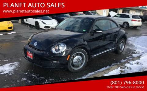 2013 Volkswagen Beetle for sale at PLANET AUTO SALES in Lindon UT