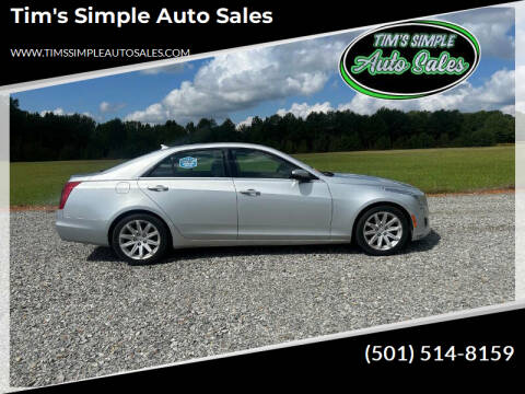 2014 Cadillac CTS for sale at Tim's Simple Auto Sales in Greenbrier AR