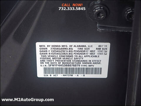 2011 Honda Pilot EX-L