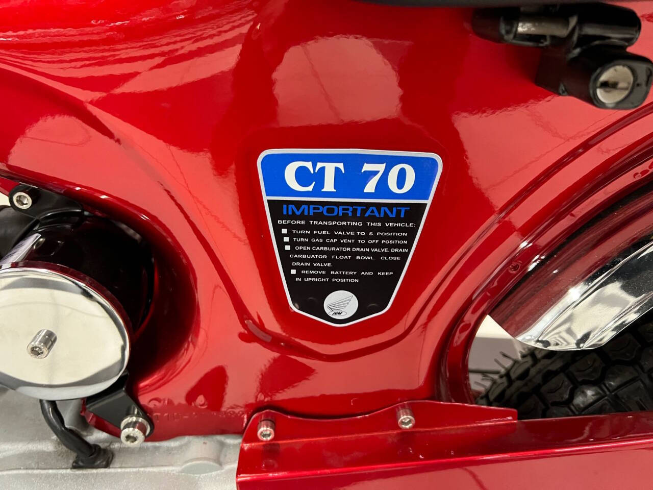 1971 Honda Trail 70 24