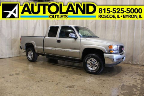 2001 GMC Sierra 2500HD for sale at AutoLand Outlets Inc in Roscoe IL