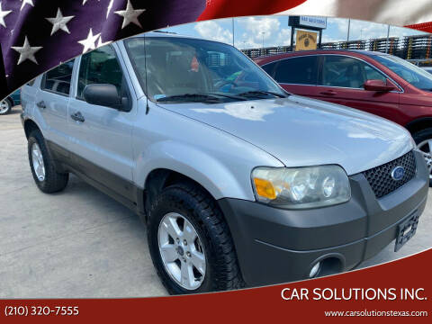 2007 Ford Escape for sale at Car Solutions Inc. in San Antonio TX