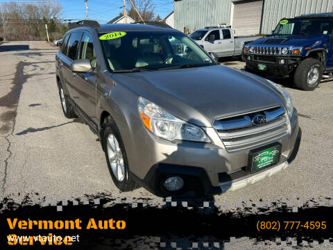 2014 Subaru Outback for sale at Vermont Auto Service in South Burlington VT
