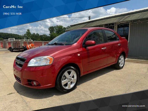 2008 Chevrolet Aveo for sale at CarsNc Inc in Wake Forest NC