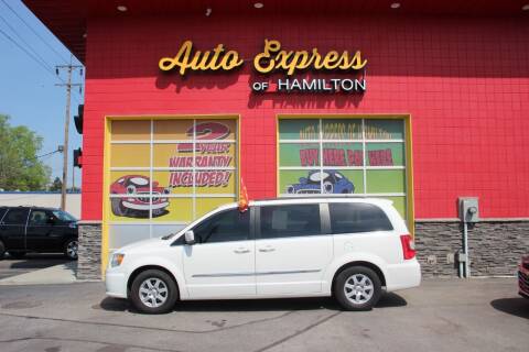 2013 Chrysler Town and Country for sale at AUTO EXPRESS OF HAMILTON LLC in Hamilton OH