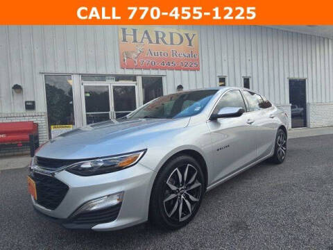 2021 Chevrolet Malibu for sale at Hardy Auto Resales in Dallas GA