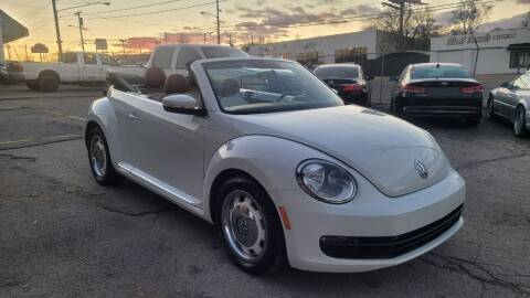 2015 Volkswagen Beetle Convertible for sale at Green Ride Inc in Nashville TN