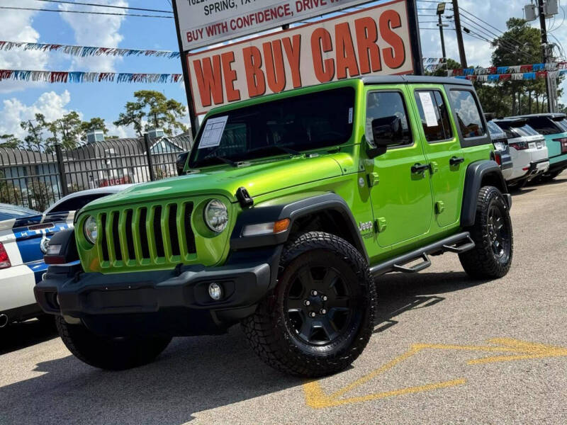 2018 Jeep Wrangler Unlimited for sale at Extreme Autoplex LLC in Spring TX