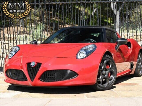 2017 Alfa Romeo 4C for sale at Milpas Motors in Santa Barbara CA