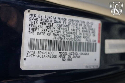 2002 Lexus SC 430