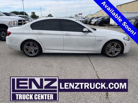 2016 BMW 5 Series for sale at LENZ TRUCK CENTER in Fond Du Lac WI